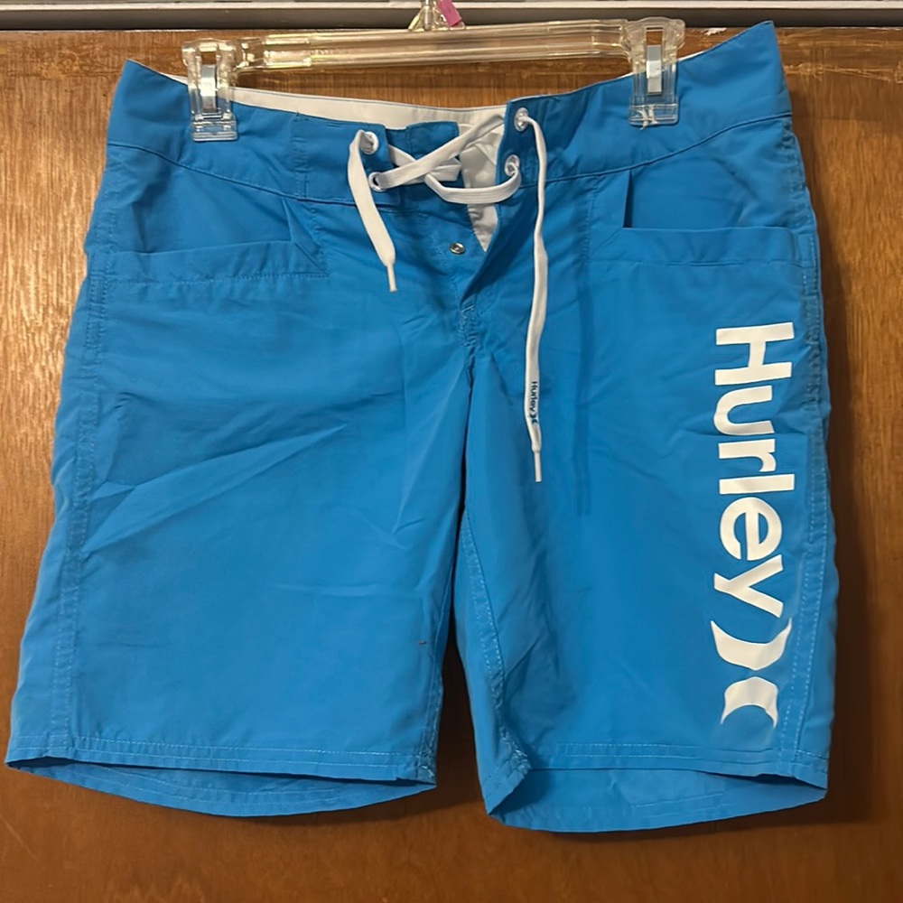 Hurley Blue Swim Board Shorts Size 5